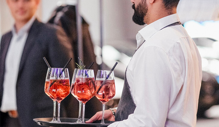 Perfekter Service und Events